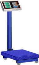 Platformweegschaal 150kg - Elektronische Weegschaal - Platform Schaal - Digitaal - Voor Keuken & Markt - 50g Nauwkeurigheid - 220V