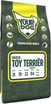 Senior 3 kg Yourdog engelse toy terriËr hondenvoer