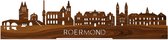 Standing Skyline Roermond Palissander hout - 60 cm - Woondecoratie design - Decoratie om neer te zetten - WoodWideCities