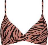 Beachlife Rose Zebra BH-fit bikinitop met beugel - dames - Maat 70F