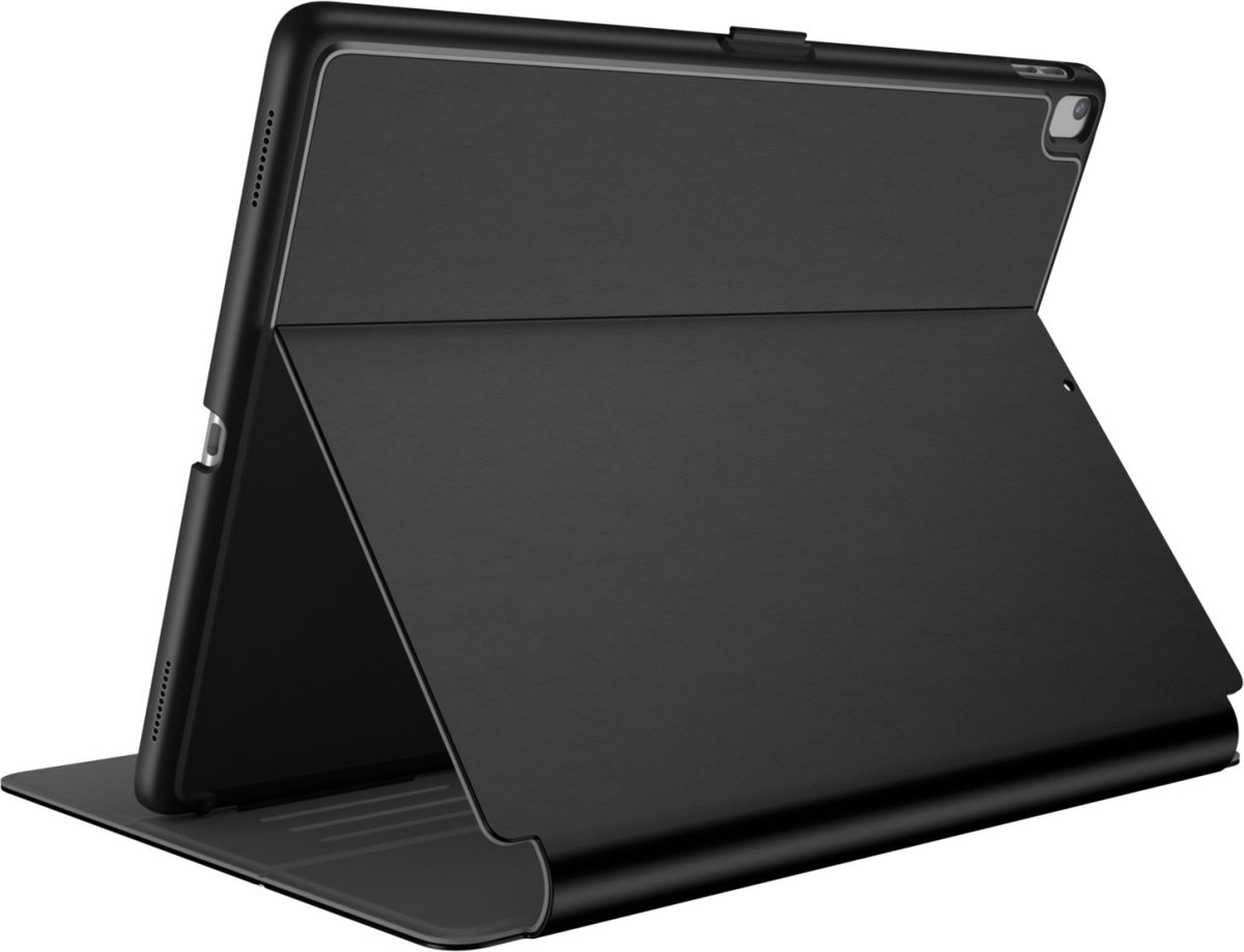 Apple iPad Air 2 9.7 (2014) Hoes - Speck - Balance Folio Serie - Kunstlederen Bookcase - Zwart - Hoes Geschikt Voor Apple iPad Air 2 9.7 (2014)