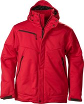 Printer Skeleton Softshell Jacket 2261035 Rood  - Maat XXL