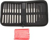 Sellavy®  Lockpick set 12 delig - Lockpicking set - Lockpick - Lockpick set beginners - Survival Kit - Sloten opener set - lockpick set voor beginners en gevorderden - Lock picking set