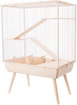 Zolux neo cosy knaagdierkooi large beige (78X48X80