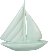 Boot - Boot | porselein | muntgroen | 28.5x11.5x (h)29.5 cm