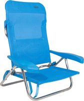 Bol.com Crespo - Strandstoel - AL/221-M - Blauw (5) aanbieding