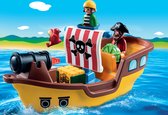 PLAYMOBIL 1.2.3. Piratenschip   - 9118