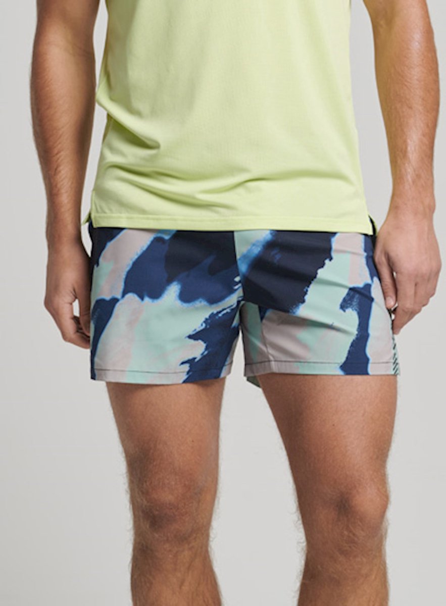 Superdry Run Race short Heren Korte broeken Abstract Camo Large