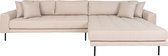 House Collection Hoekbank Milo Lounge Sofa Rechts Beige