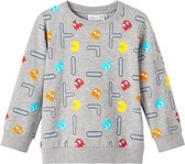 Name it Jongens Sweater Pacman Jovi Grey Melange