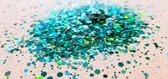 Glitters | Aqua 5gr. | Hobby-glitters | Nail & Body-art | Epoxy-art | Slijm-projecten | Decoratie