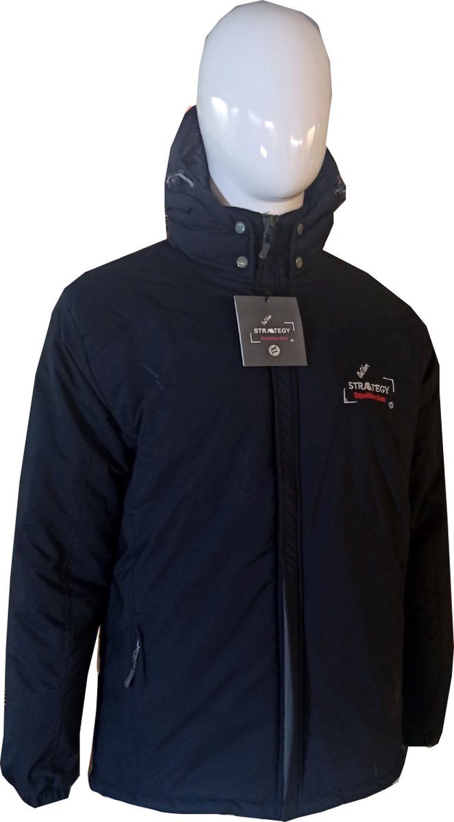 Outdoor-strategy Regenjas jas gevoerd MARINE 100% water winddicht ademend en warm Blauw