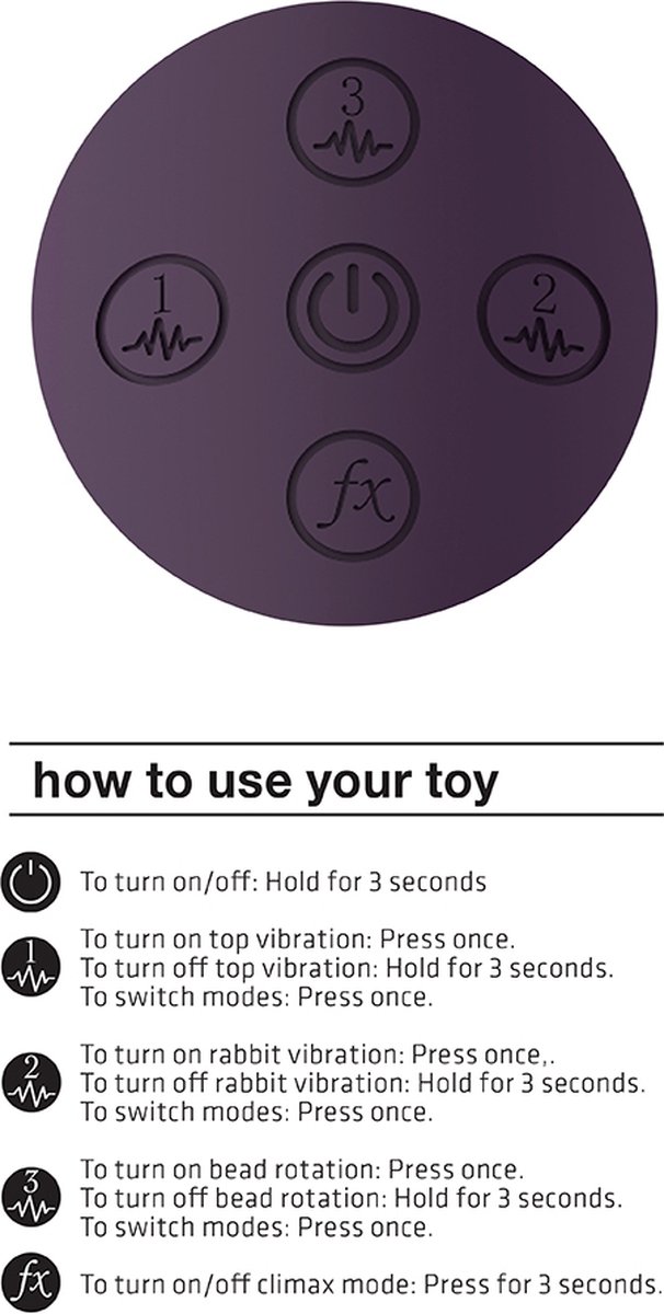 Niva - Purple - Vibrator - Sex toy - Vibrators voor vrouwen — cadeau in Cadeau-ideeën - foto 4