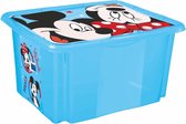 Keeeper Mickey Mouse Blauw 45L Opbergbox 12219