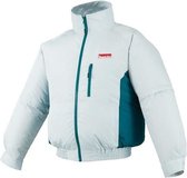 MAKITA Geventileerde jas DFJ201ZM - 14,4 / 18 V Li-Ion - Maat M