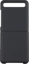 Samsung Galaxy Z Flip Hoesje - Mobigear - Rubber Touch Serie - Hard Kunststof Backcover - Zwart - Hoesje Geschikt Voor Samsung Galaxy Z Flip