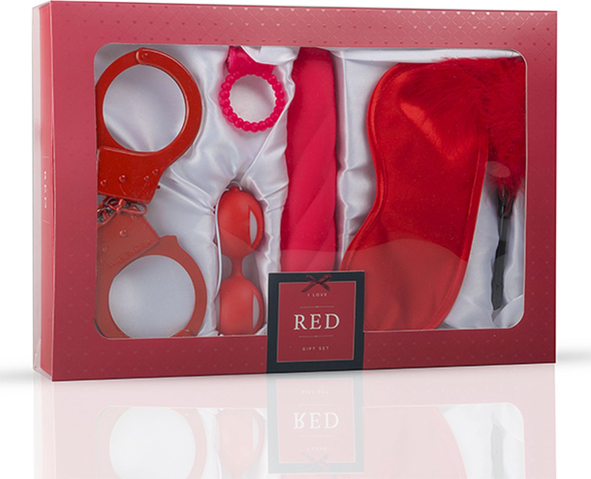 Loveboxxx I Love Red Cadeauset Sex Toys Voor Koppels Erotische Geschenkset Met 6271