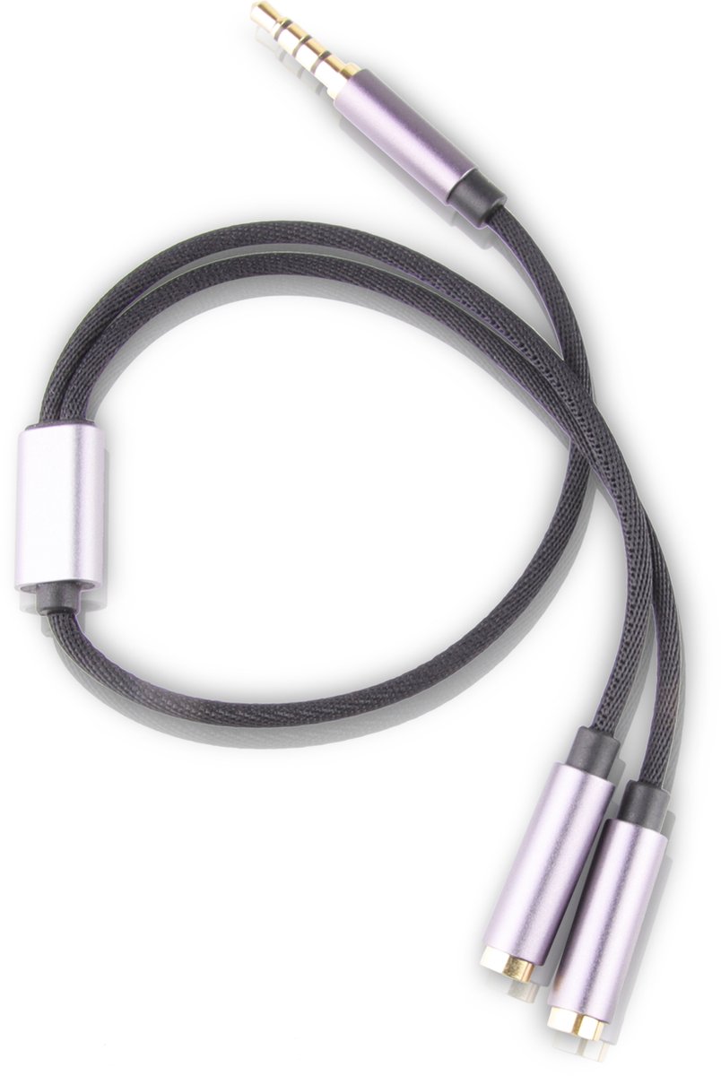 Audio Splitter Ondersteunt Lossless Audio Aux Splitter 3,5 mm Jack Audio Jack... bol