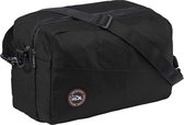 CabinMax Rio Reistas - Handbagage 20L – Weekendtas – Compact Schoudertas - 40x25x20 cm – Lichtgewicht – Zwart