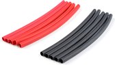 Revtec - Krimpkous 2.4mm - Rood + Zwart - 10 st