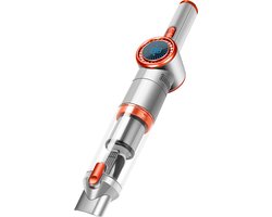 TurboTronic CT20 Digitale Kruimeldief - Zilver/Oranje