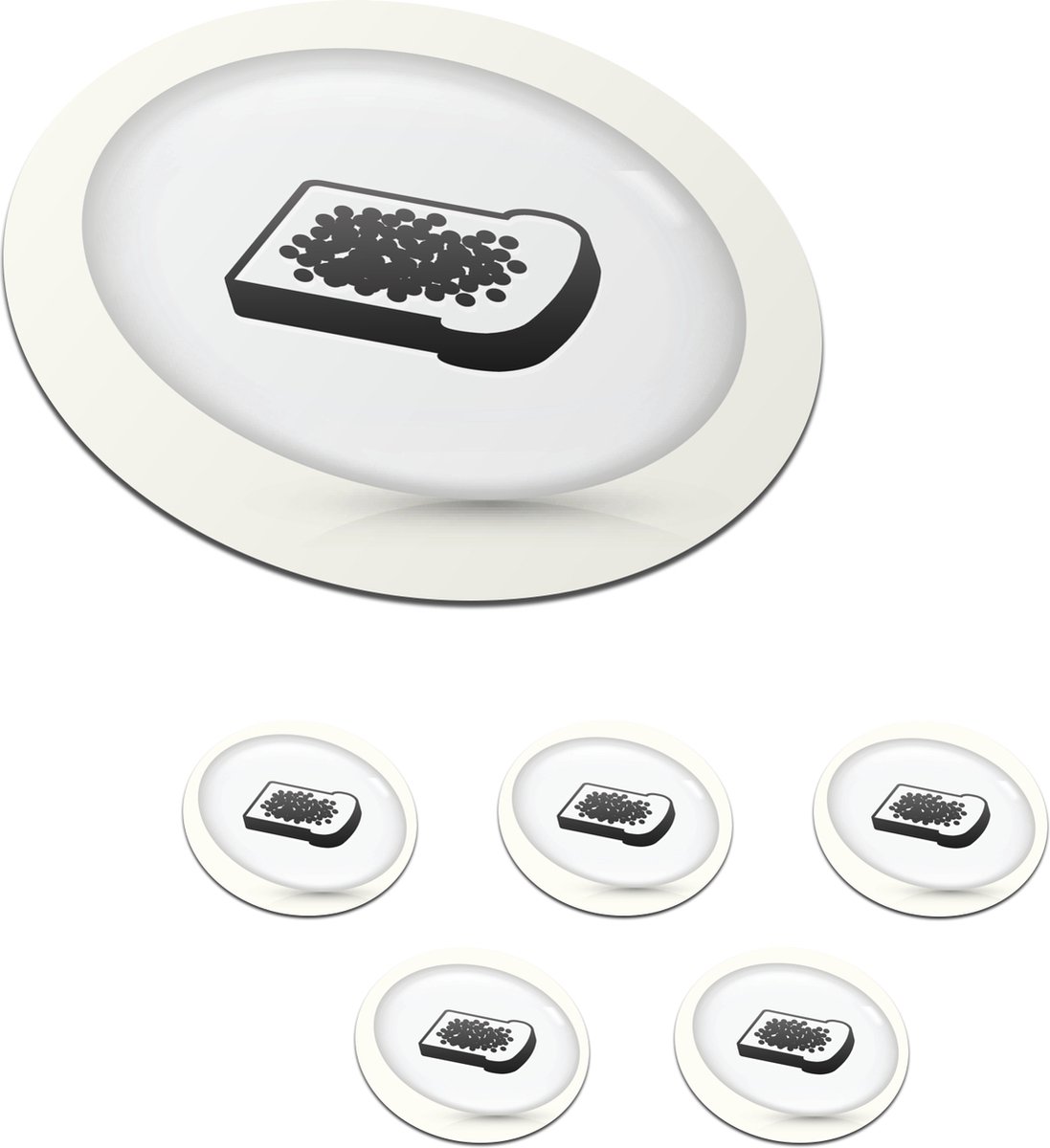 Herbruikbare Lepel 157mm Wit PPMF | 1.000 stuks