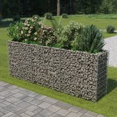 Everest Gabion plantenbak verhoogd 270x50x100 cm gegalvaniseerd staal