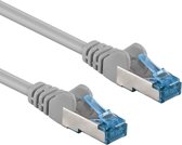 Goobay 1.5m CAT6a-150 netwerkkabel 1,5 m Grijs