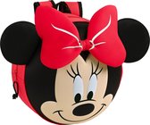 Disney Minnie Mouse Sac à dos pour tout-petits 3D - 31 x 31 x 10 cm - Polyester