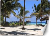 Trend24 - Behang - Maldiven - Behangpapier - Fotobehang Natuur - Behang Woonkamer - 300x210 cm - Incl. behanglijm
