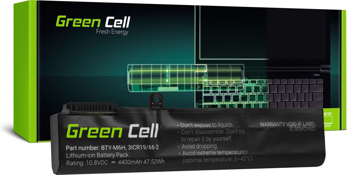 Batterij BTY-M6H Voor de MSI GE62 GE63 GE72 GE73 GE75 GL62 GL63 GL73 GL65 GL72 GP62 GP63 GP72 GP73 GV62 GV72 PE60 PE70.
