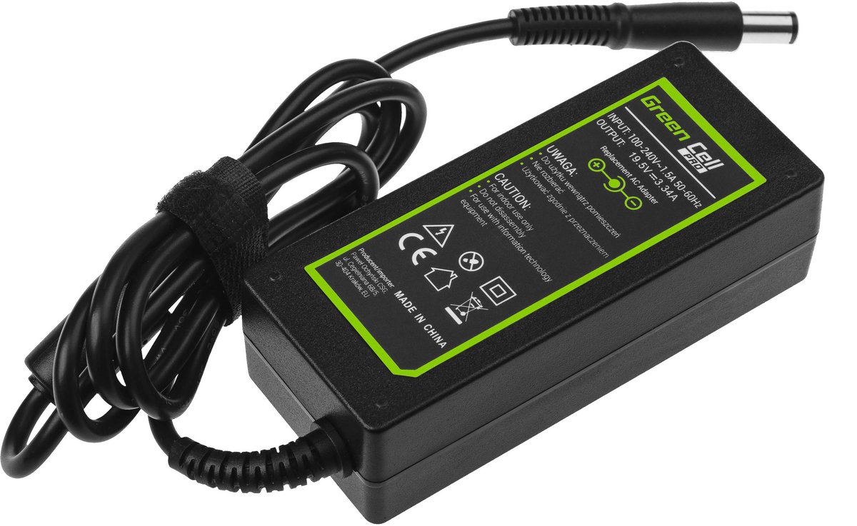 Green Cell AD07AP Laptop netvoeding 65 W 19.5 V 3.34 A thumbnail 3
