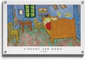 Walljar - Vincent van Gogh - De Slaapkamer - Muurdecoratie - Plexiglas schilderij