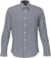 Overhemd Donkerblauw/Wit