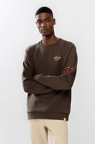 Sissy-Boy - Donkerbruine sweater met print