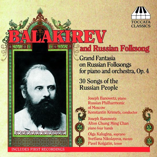 Foto: Russian philharmonic of moscow balakirev russian folksongs cd 