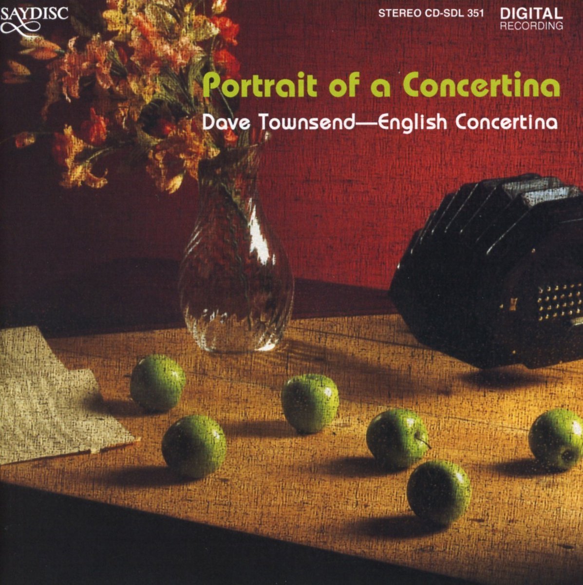 Dave Townsend - Portrait Of A Concertina (CD)