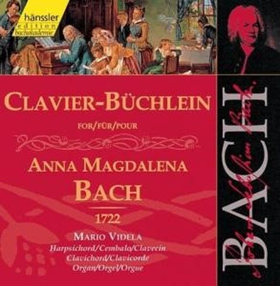 Anna Videla - Clavier-Buechlein For Anna Magdalen (CD)