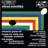 Patrik Swedrup, Tale Olsson, Bergqvist, Stockholm Chamber Orchestra - Schnittke: Concerto Grosso III/Trio Sonata (CD)