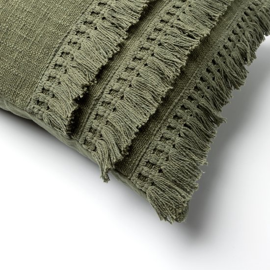 Dutch Decor - Coussin décoratif - Fara 40x60 cm - couleur: pantone Chive