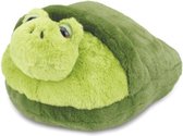 Cosy Noxxiez Chauffe-pieds Turtle Junior 35 Cm Peluche Vert