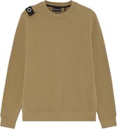 Ma.Strum Heren Core Crew Sweater Khaki maat L