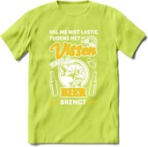 Val Me Niet Lastig Tijdens Het Vissen T-Shirt | Geel | Grappig Verjaardag Vis Hobby Cadeau Shirt | Dames - Heren - Unisex | Tshirt Hengelsport Kleding Kado - Groen - XXL