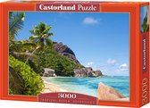 Tropical Beach, Seychelles - Legpuzzel - 3000 Stukjes