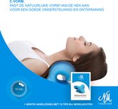 Nekstretcher - Zwart - Massage Kussen - Voor Nek, Rug en Schouderpijn - Massagekussen - Nek stretcher - Shiatsu Massagekussen - Massage Hoofdkussen - Nekmassage Apparaat - Nekkusse