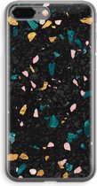 Case Company® - iPhone 8 Plus hoesje - Terrazzo N°10 - Soft Case / Cover - Bescherming aan alle Kanten - Zijkanten Transparant - Bescherming Over de Schermrand - Back Cover