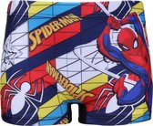 Kleurrijke zwembroek voor jongens met een Spider-Man print / 122 cm