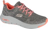 Skechers Arch Fit Comfy Wave 149414-GYPK, Vrouwen, Grijs, Sneakers, maat: 36,5