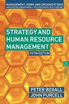 Management, Work and Organisations- Strategy and Human Resource Management