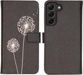 iMoshion Design Softcase Book Case Samsung Galaxy S22 Plus hoesje - Dandelion